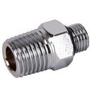 Trident 1/4 NPT Male X 3/8 NPT Male Regulator Сhromed Adapter - DIPNDIVE