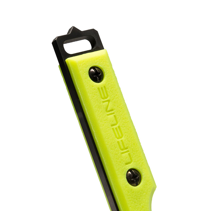 Open Box ScubaPro JAWZ Ti Scuba Dive Knife - Black/Yellow - DIPNDIVE