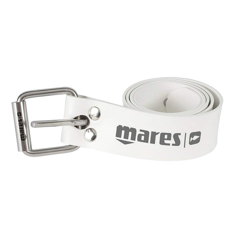 Used Mares Weight Belt Elastic W/Marseilles Stainless Steel-White - DIPNDIVE