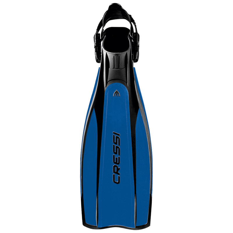 Open Box Cressi Pro Light Open Heel Scuba Dive Fins - Blue, Size: Small/Medium - DIPNDIVE