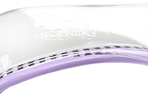 Used Cressi Moon Kids Dive Mask, Clear / Lilac - DIPNDIVE