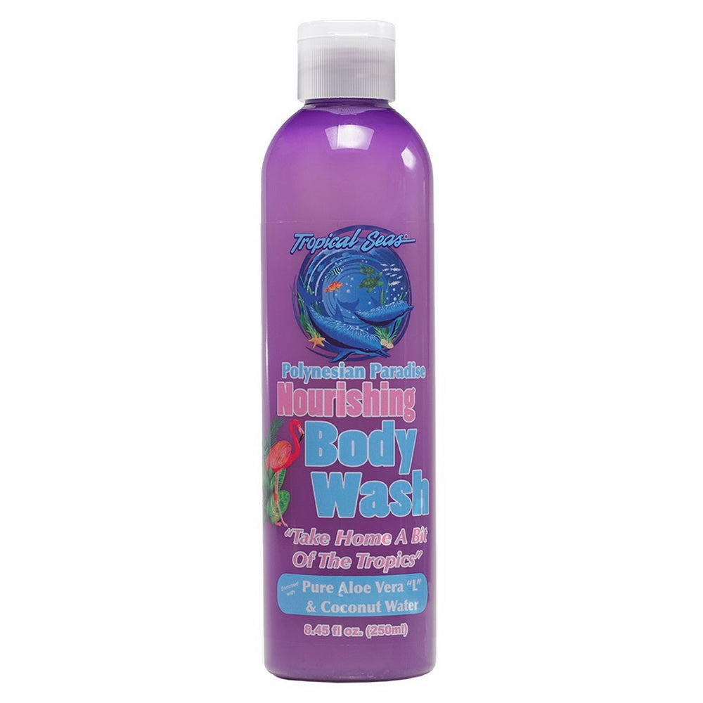 Land Shark Tropical Seas Polynesian Paradise Nourishing Body Wash 8.45oz - DIPNDIVE