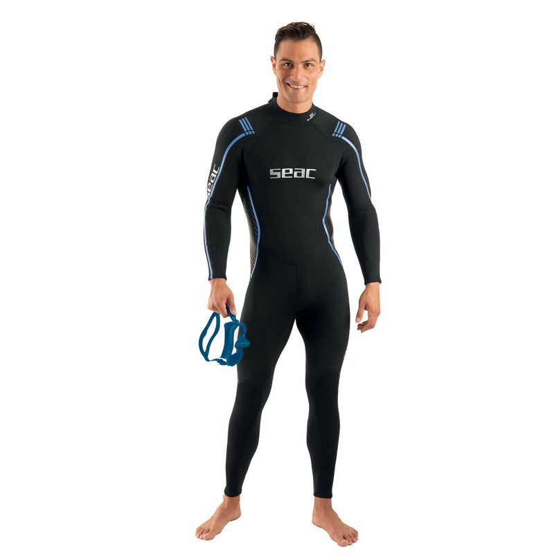 Seac 3mm Man Feel One-piece Ultra-elastic Neoprene Wetsuit - DIPNDIVE