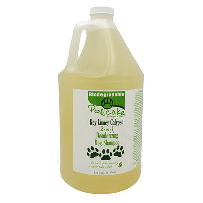 Land Shark PotCake Key Limey Calypso 2-n-1 Deorderizing Dog Shampoo 1 gal 128 fl oz 3785 ml - DIPNDIVE