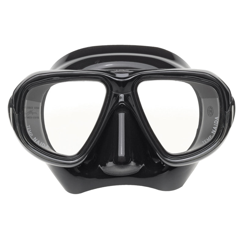 Open Box Riffe Naida Mask for Diving and Spearfishing (Black) - DIPNDIVE