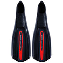 Open Box Mares Avanti HC Pro Full Foot Fins-Black / Red-40 -41 - DIPNDIVE