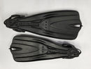 Used ScubaPro Go Travel Dive Fins - Black, Size: MD-LG - DIPNDIVE