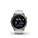 Garmin Epix Premium Outdoor Smartwatch Sapphire-White Titanium - DIPNDIVE