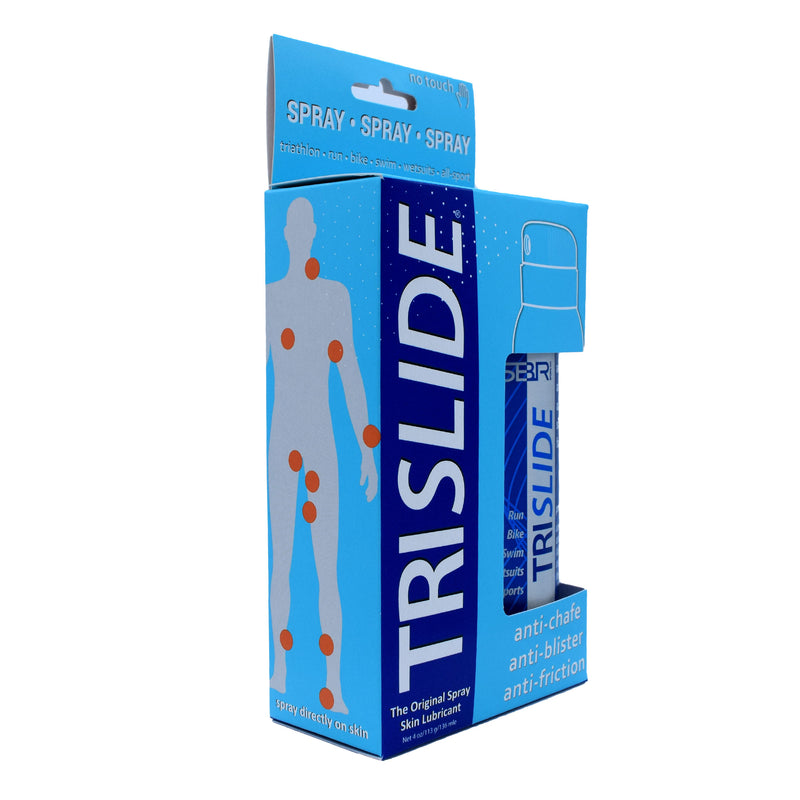 SBR TRISLIDE Anti-Chafe Continuous Spray Skin Lubricant 4oz - DIPNDIVE