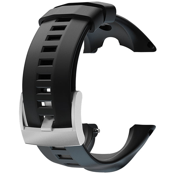 Open Box Suunto Ambit3 Peak Sapphire Replacement Silicone Strap - Black - DIPNDIVE