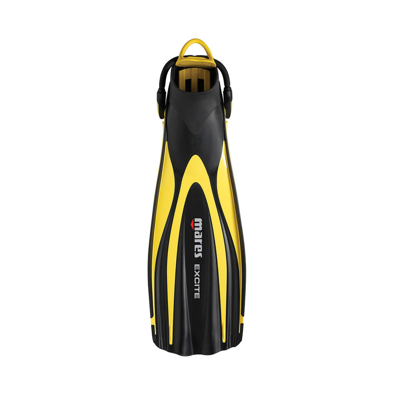 Open Box Mares Excite Dive Fins - Yellow, Size: X-Small - US M:4-6 / W:5-7 - DIPNDIVE