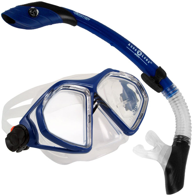 Aqua Lung Admiral 2LX and Island Dry LX Snorkel Set - DIPNDIVE