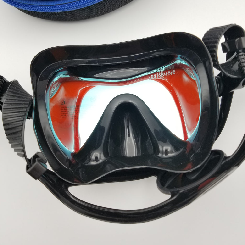 Aqualung Profile DS Purple Mirror Mask Scuba Diving Buy and Sales in Gidive  Store