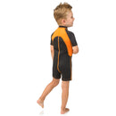 Open Box Cressi Shorty Kids Swim Wetsuit-Orange-XXLG - DIPNDIVE