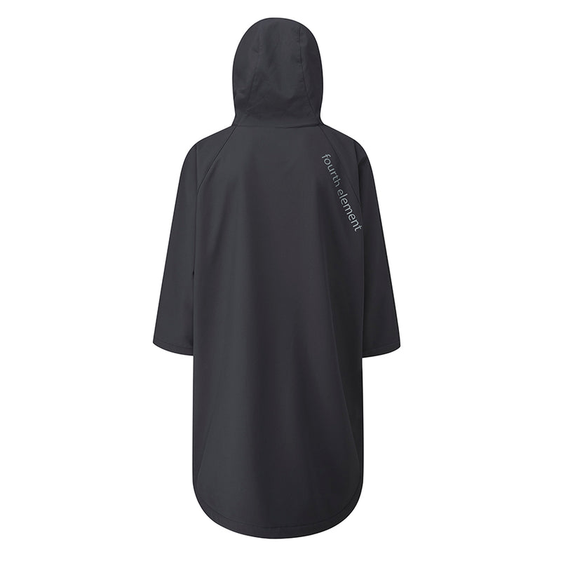 Used Fourth Element Storm All Weather Poncho - Black - Size: Large - DIPNDIVE