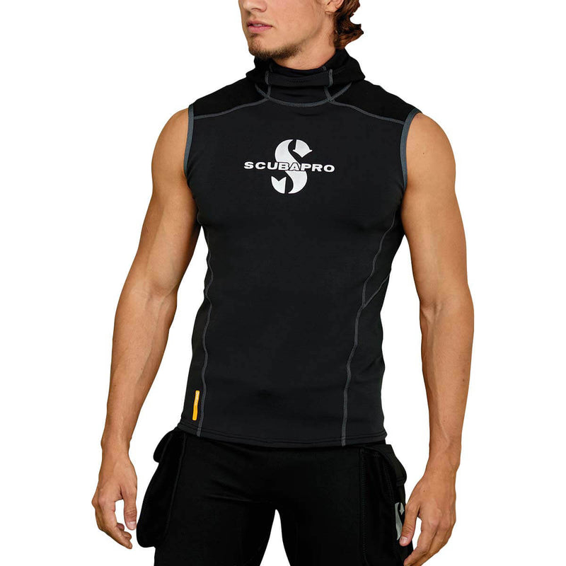 Open Box ScubaPro Men's Hybrid Hooded Dive Vest, Size: Large - DIPNDIVE