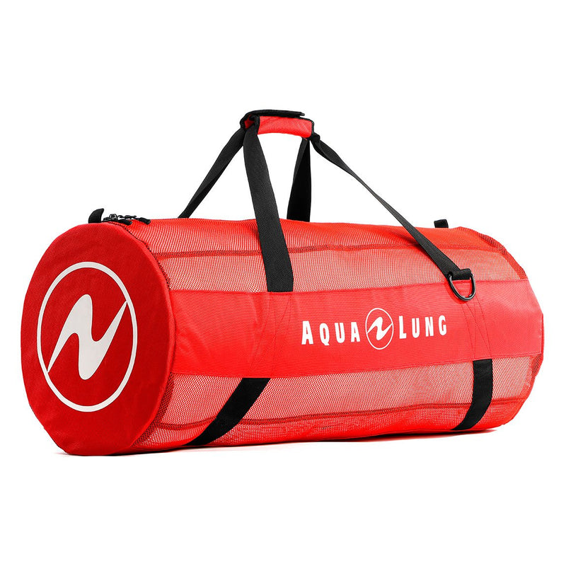 Used Aqua Lung Adventurer Mesh Duffel - Red - DIPNDIVE