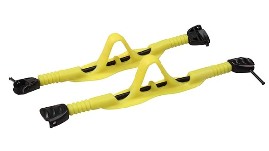 Open Box ScubaPro Go Fin Bungee Midi Straps-Yellow-Medium/Large - DIPNDIVE