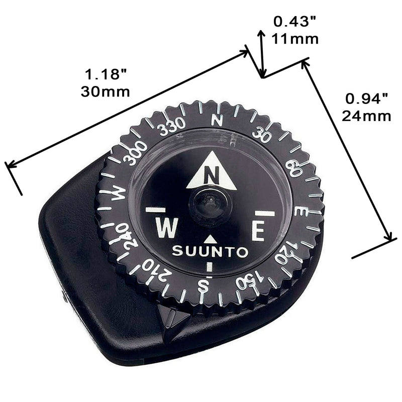 Open Box Suunto Clipper L/B NH Compass Gauges SS004102011 - DIPNDIVE