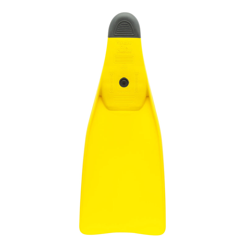 Used Cressi Clio Full Foot Fins - Yellow - 5.5-6.5 (39/40) - DIPNDIVE