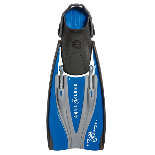 Used Aqua Lung HotShot Fins - Blue - Small / 35-39 / US:3-6 - DIPNDIVE