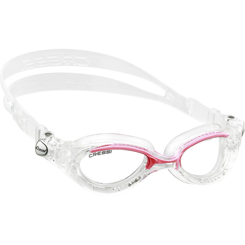 Used Cressi Flash Lady Small Goggles Dive Mask (Pink) - DIPNDIVE