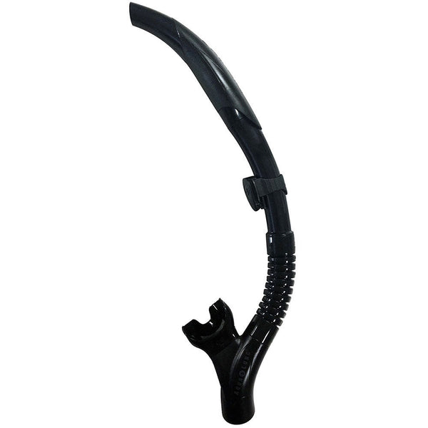 Open Box Aqua Lung Impulse 3 Flex Snorkel (Black / Black) - DIPNDIVE