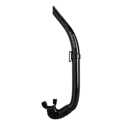 Used ScubaPro Apnea Freediving Snorkel (Black) - DIPNDIVE