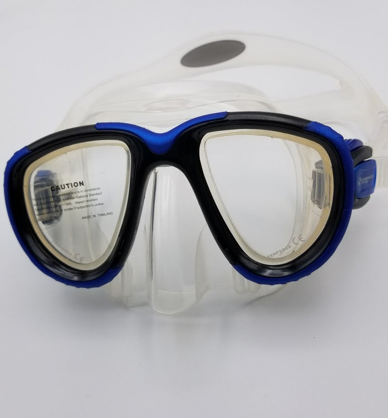 Used Sherwood Eclipse Dive Mask - Ice Blue - DIPNDIVE