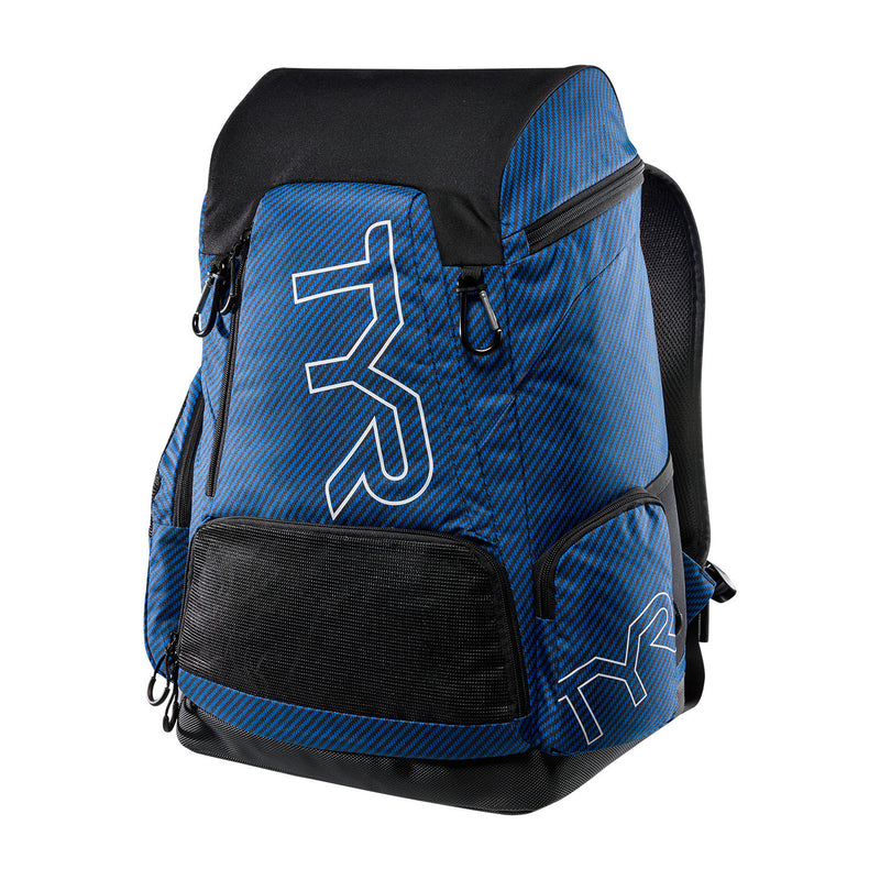 TYR Unisex Alliance 45L Team Carbon Print Backpack - DIPNDIVE