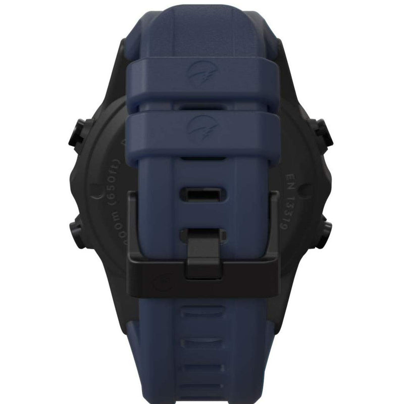 Open Box Shearwater Teric Straps And Bezels - Deep Navy Blue - DIPNDIVE