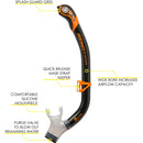 Used Cressi Bonete Pro Set - Black / Orange - SM/MD - DIPNDIVE