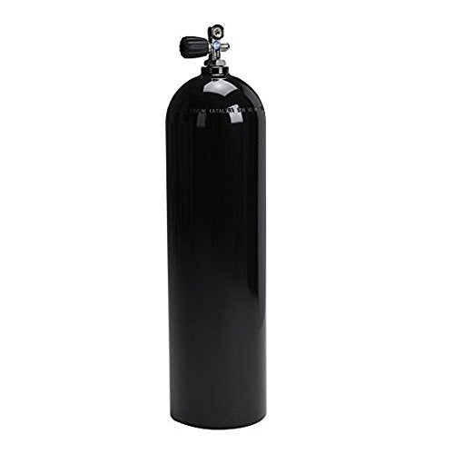 Catalina Cylinders 80 cf Aluminum Scuba Tank With Universal SSV-C-48P Valve (3000 PSI) - DIPNDIVE