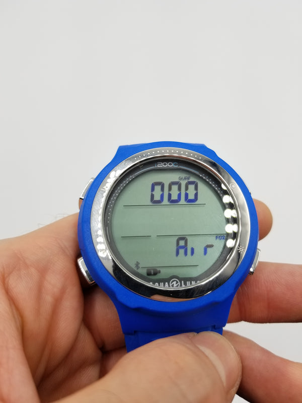 Aqua Lung i200C Wrist Dive Computer - Blue (Open box) - DIPNDIVE