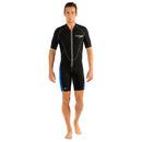 Open Box Cressi 2mm Mens Lido Short Front Zip Wetsuit, Size: 3X-Large - DIPNDIVE