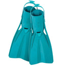 Open Box Oceanic Accel Open Heel Fin - Aqua - X-Small-5/7 - DIPNDIVE