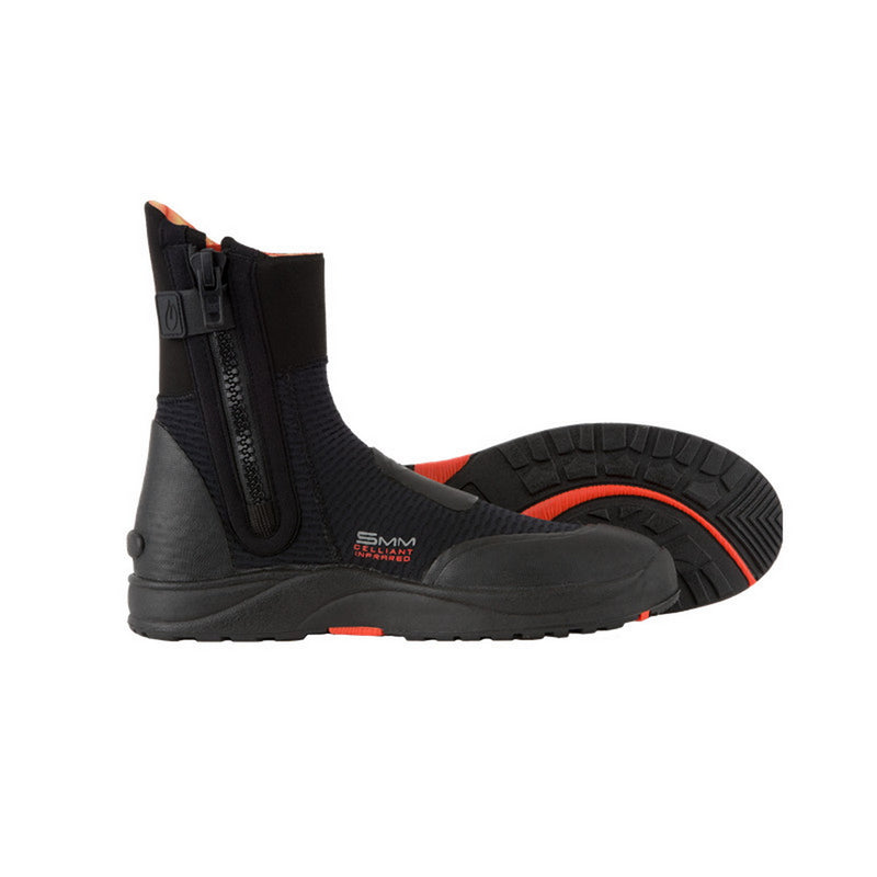 Open Box Bare 5mm Ultrawarmth Scuba Diving Boots, Size: 9 - DIPNDIVE
