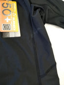 Used O'Neill Basic Skins Short Sleeve Rash Guard, Black, Large - DIPNDIVE