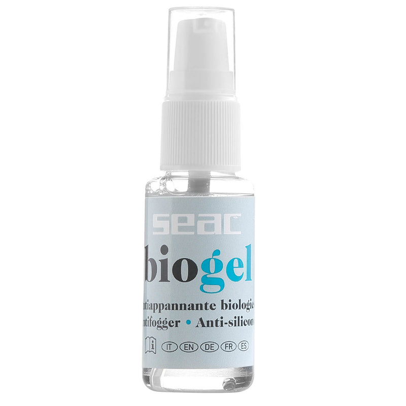 SEAC Biogel, Antifog for Dive Masks and Goggles, 100% Organic - 30ml - DIPNDIVE