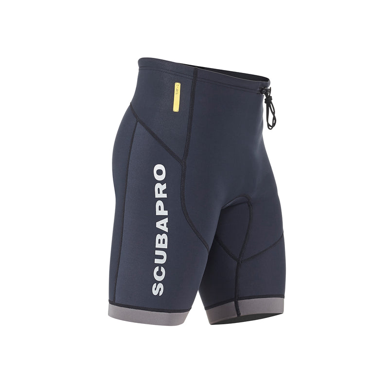 Open Box ScubaPro Men's 1.5mm Everflex Dive Shorts, Black, Size: XX-Large - DIPNDIVE