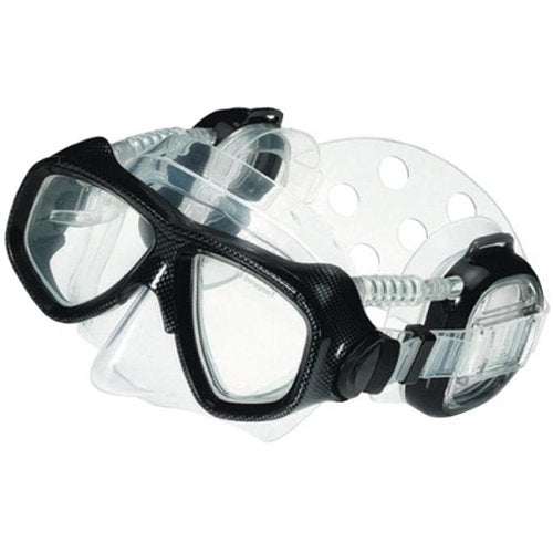 Used IST Pro-Ear 2000 Scuba Dive Mask - ProEar Swim Mask - DIPNDIVE