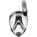 Open Box Cressi Duke Dry Full Face Mask, Clear/Black Small/Medium - DIPNDIVE