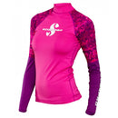 Open Box ScubaPro Caribbean Rash Guard Womens Long Sleeve (UPF50) - Flamingo, Size: Small - DIPNDIVE
