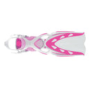 Open Box Mares X-Stream Open Heel Dive Fins-Pink / White-X-Small - DIPNDIVE