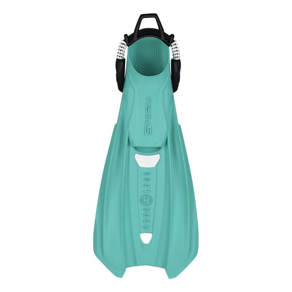 Open Box Aqua Lung Storm Dive Fins - Glacier, Size: X-Small / Small US M:4-7 EU:35-39 - DIPNDIVE