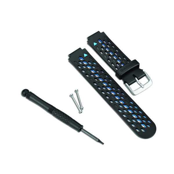 Open Box Garmin Replacement Watch Band - Black / Blue - DIPNDIVE