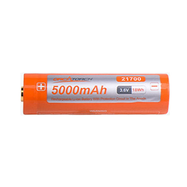 Orcatorch 21700USB battery(5000mah) - DIPNDIVE