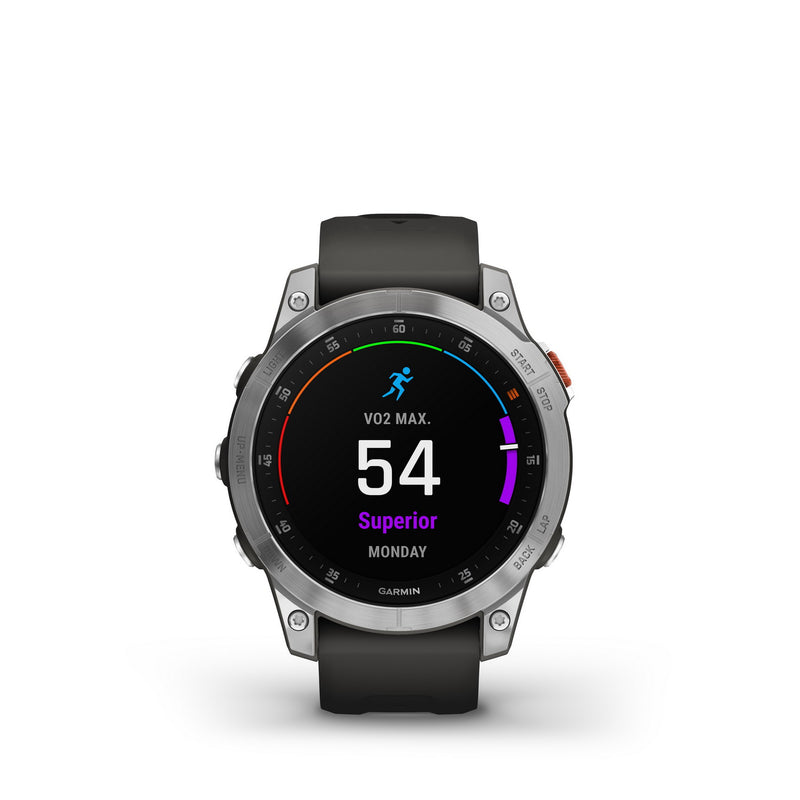 Garmin Epix Premium Outdoor Smartwatch - Slate Steel - DIPNDIVE