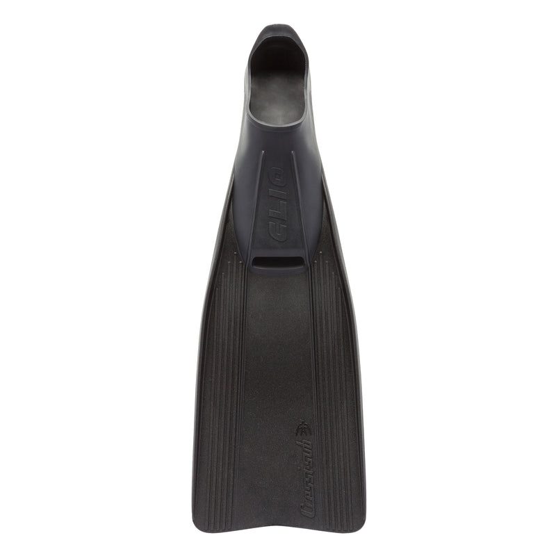 Used Cressi Clio Full Foot Fins - Black - 8.5-9.5 (43/44) - DIPNDIVE