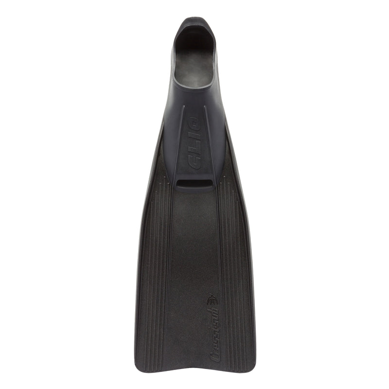 Open Box Cressi Clio Full Foot Fins - Black - 8.5-9.5 (43/44) - DIPNDIVE